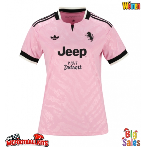 Juventus Randal Kolo Muani #9 Replica Away Stadium Shirt for Women 2026-27 Short Sleeve